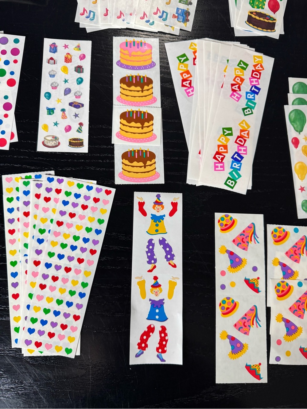 Creative Memories 90+ Sticker Lot Scrapbook Celebrate-Birthdays-Cake-Balloons - Picture 9 of 10